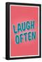 Laugh Often-null-Framed Poster