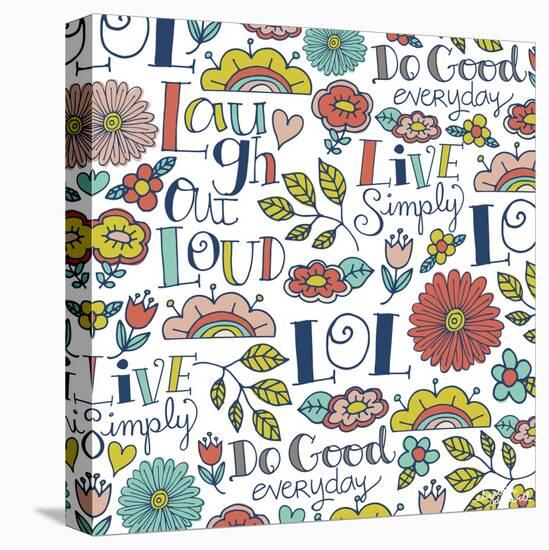 Laugh Out Loud-Elizabeth Caldwell-Stretched Canvas