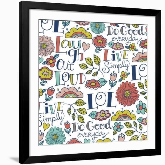 Laugh Out Loud-Elizabeth Caldwell-Framed Giclee Print