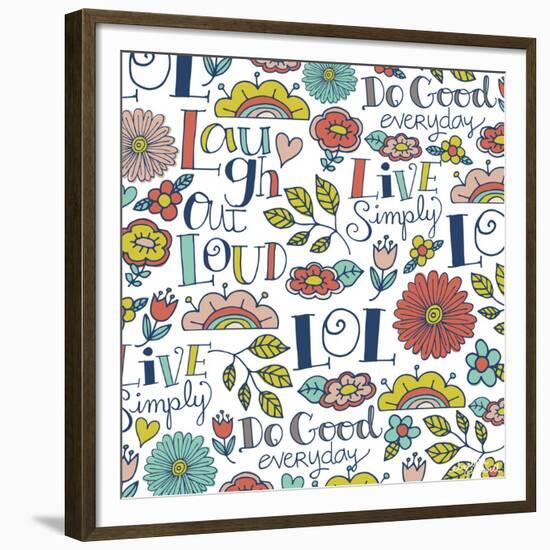 Laugh Out Loud-Elizabeth Caldwell-Framed Giclee Print