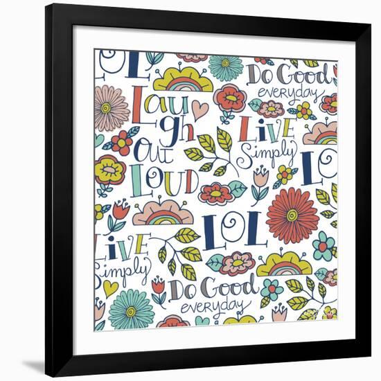 Laugh Out Loud-Elizabeth Caldwell-Framed Giclee Print