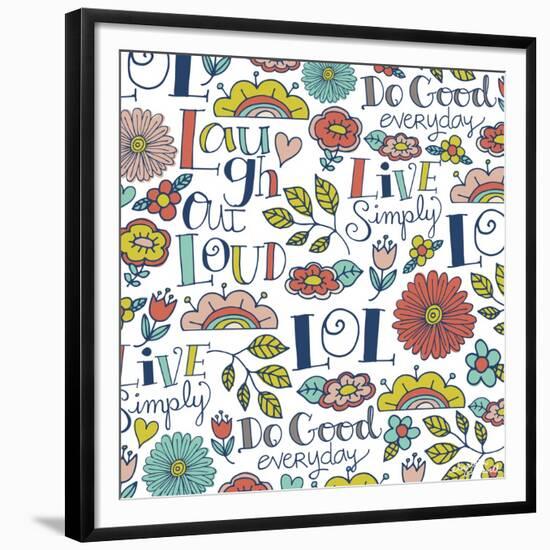 Laugh Out Loud-Elizabeth Caldwell-Framed Giclee Print