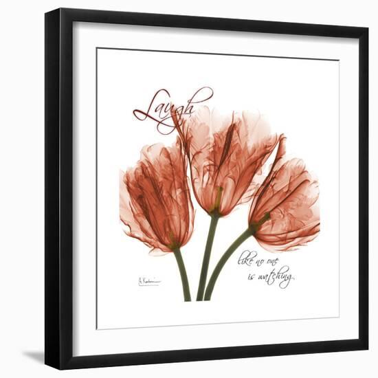 Laugh Tulips-Albert Koetsier-Framed Premium Giclee Print