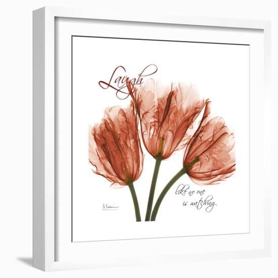 Laugh Tulips-Albert Koetsier-Framed Premium Giclee Print