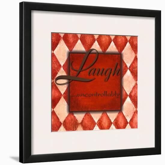 Laugh Uncontrollably-Debbie DeWitt-Framed Art Print