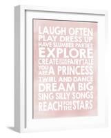 Laugh-Erin Clark-Framed Giclee Print