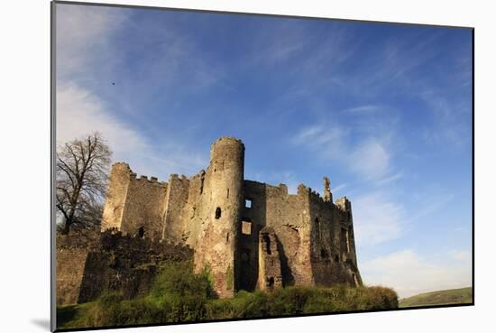 Laugharne Castle, Pembrokeshire, Wales, United Kingdom, Europe-David Pickford-Mounted Photographic Print