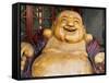 Laughing Buddha, Tanzhe Temple, Beijing, China, Asia-Jochen Schlenker-Framed Stretched Canvas