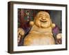 Laughing Buddha, Tanzhe Temple, Beijing, China, Asia-Jochen Schlenker-Framed Premium Photographic Print