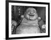 Laughing Buddha, Tanzhe Temple, Beijing, China, Asia-Jochen Schlenker-Framed Photographic Print