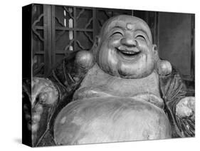 Laughing Buddha, Tanzhe Temple, Beijing, China, Asia-Jochen Schlenker-Stretched Canvas