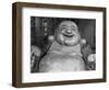 Laughing Buddha, Tanzhe Temple, Beijing, China, Asia-Jochen Schlenker-Framed Photographic Print