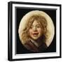 Laughing Child, c.1620-5-Frans Hals-Framed Giclee Print