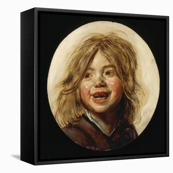 Laughing Child, c.1620-5-Frans Hals-Framed Stretched Canvas