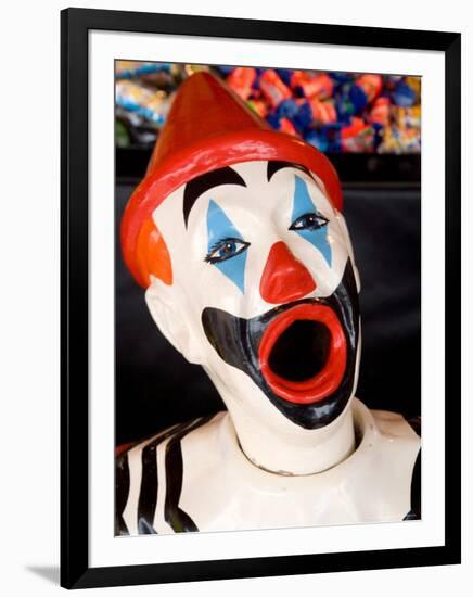 Laughing Clowns Side-Show, Rotorua, Bay of Plenty, North Island, New Zealand-David Wall-Framed Photographic Print