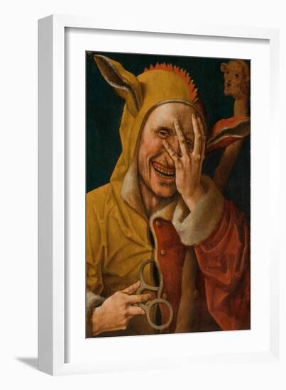 Laughing Fool, C.1500-Jacob Cornelisz van Oostsanen-Framed Giclee Print