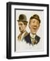 Laughing Friend-null-Framed Art Print