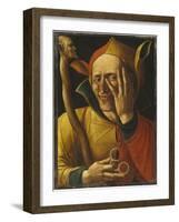 Laughing Jester-Netherlandish School-Framed Giclee Print