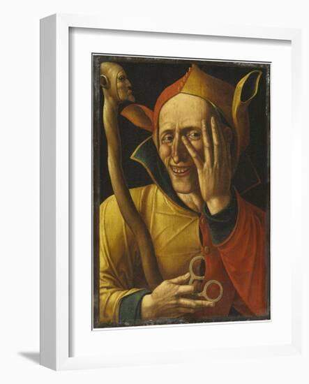 Laughing Jester-Netherlandish School-Framed Giclee Print