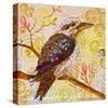 Laughing Kookaburra-null-Stretched Canvas