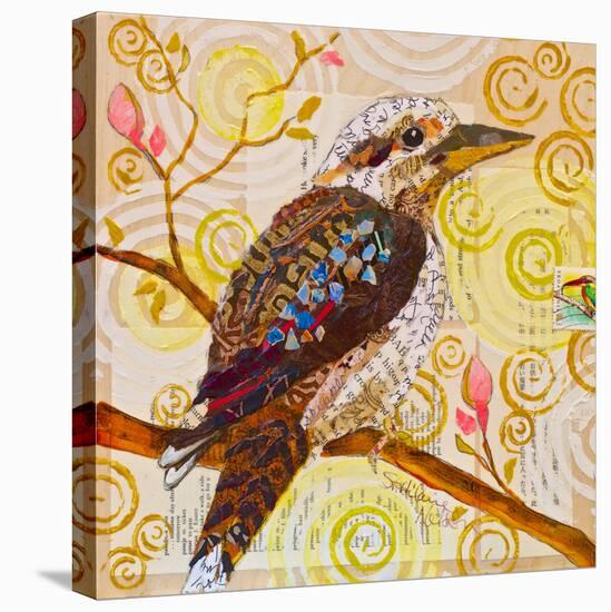 Laughing Kookaburra-null-Stretched Canvas