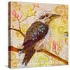 Laughing Kookaburra-null-Stretched Canvas