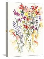 Laughing Lupines 1-Karin Johannesson-Stretched Canvas