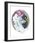 Laughing Man Dragon Tongue-Patricia Dymer-Framed Giclee Print