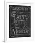 Laughter and Latte-Fiona Stokes-Gilbert-Framed Giclee Print