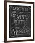 Laughter and Latte-Fiona Stokes-Gilbert-Framed Giclee Print