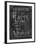 Laughter and Latte-Fiona Stokes-Gilbert-Framed Giclee Print