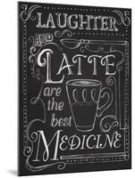 Laughter and Latte-Fiona Stokes-Gilbert-Mounted Giclee Print