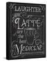 Laughter and Latte-Fiona Stokes-Gilbert-Framed Stretched Canvas