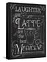 Laughter and Latte-Fiona Stokes-Gilbert-Framed Stretched Canvas