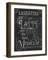 Laughter and Latte-Fiona Stokes-Gilbert-Framed Giclee Print