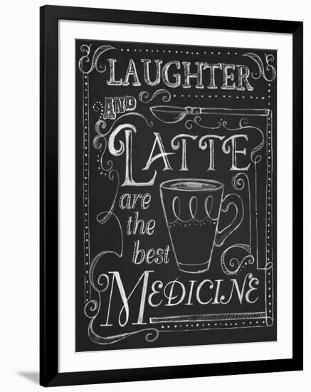 Laughter and Latte-Fiona Stokes-Gilbert-Framed Giclee Print