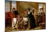 Launce's Substitute for Proteus' Dog, 1849 (Oil on Canvas)-Augustus Leopold Egg-Mounted Giclee Print