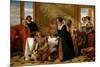 Launce's Substitute for Proteus' Dog, 1849 (Oil on Canvas)-Augustus Leopold Egg-Mounted Giclee Print