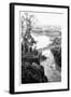 Launceston, from Cataract Bridge, Tasmania, Australia, 1886-null-Framed Giclee Print