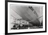 Launch Ceremony for Zeppelin LZ127 Graf Zeppelin, Friedrichshafen, Germany, 9th July 1928-null-Framed Giclee Print