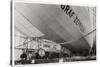 Launch Ceremony for Zeppelin LZ127 Graf Zeppelin, Friedrichshafen, Germany, 9th July 1928-null-Stretched Canvas