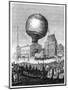 Launch of a Hot Air Balloon, Late 18th Century-null-Mounted Giclee Print