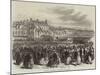 Launch of a Life-Boat at Weymouth-null-Mounted Giclee Print