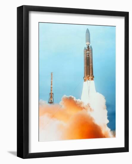 Launch of a Titan IV Rocket-Lockheed Martin-Framed Photographic Print