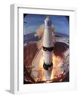 Launch of Apollo 11-Ralph Morse-Framed Photographic Print