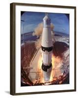 Launch of Apollo 11-Ralph Morse-Framed Photographic Print