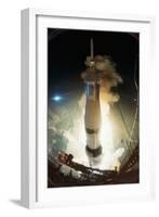 Launch of Apollo 17-null-Framed Photographic Print