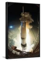 Launch of Apollo 17-null-Framed Photographic Print