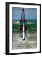 Launch of Freedom 7 by NASA on May 5 1961-null-Framed Photographic Print