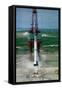 Launch of Freedom 7 by NASA on May 5 1961-null-Framed Stretched Canvas